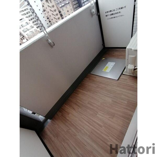 フェニックス新大阪のバルコニー