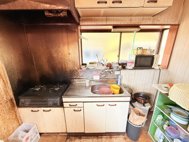 大洗町大貫町平屋中古戸建のキッチン