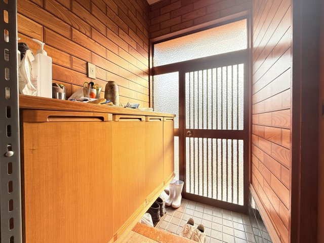 大洗町大貫町平屋中古戸建の玄関