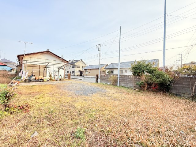 大洗町大貫町平屋中古戸建の庭