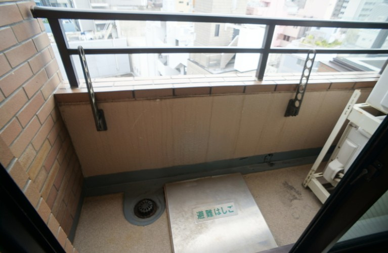 レジデンス南大塚スクエアのバルコニー