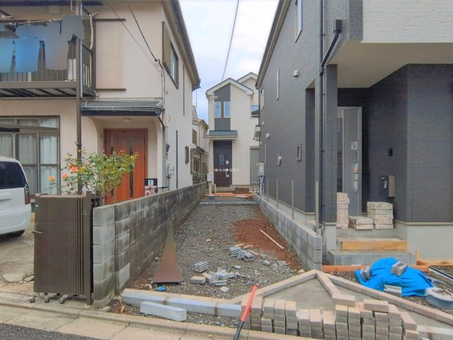 富士見市鶴瀬西３丁目の新築一戸建の外観|商業施設が徒歩圏内に充実！生活利便性◎