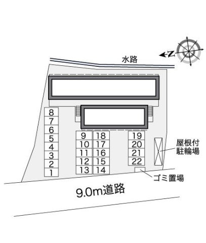 【駐車場】 | レオパレスアシャラーデ　タナカ