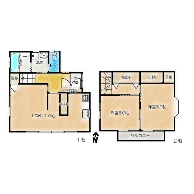 武蔵村山市神明３丁目の一戸建て