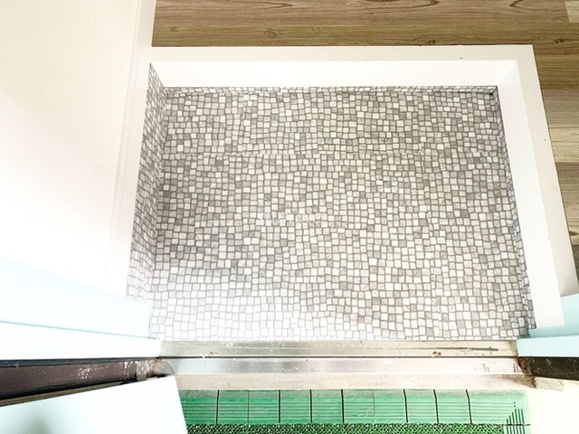 クレードルイダの玄関|可愛いタイル貼りの玄関です！！