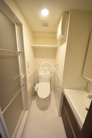 TAT LYON TIMBER TOWNのトイレ|TAT LYON TIMBER TOWN　ウォシュレット付き