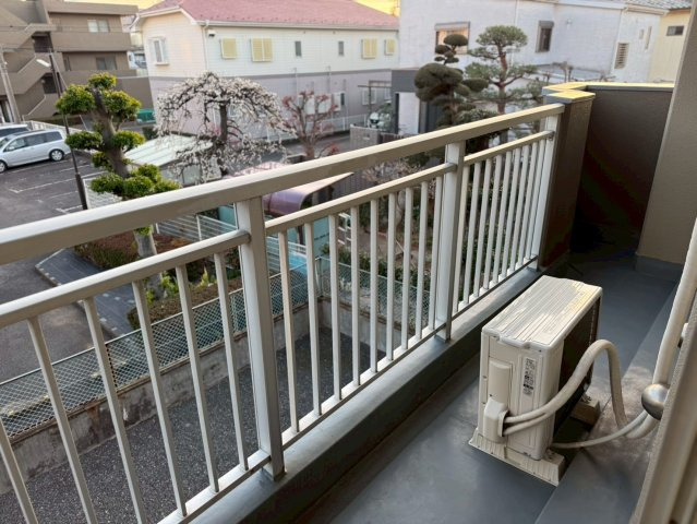 渋谷コート2号館のバルコニー