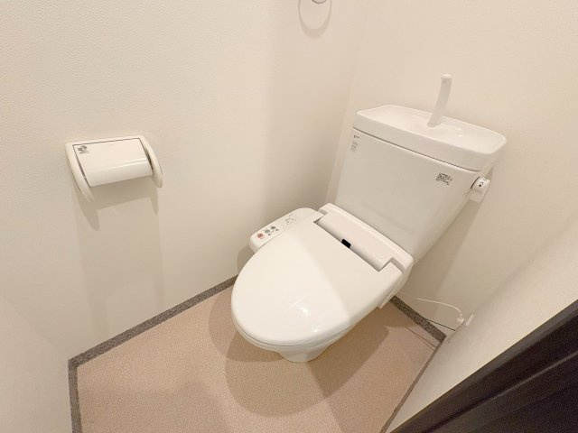 アザリア山本駅前のトイレ|トイレもきれいです