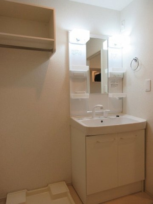 【洗面所】 | ポーラポポ | スペースが確保できる洗面所です