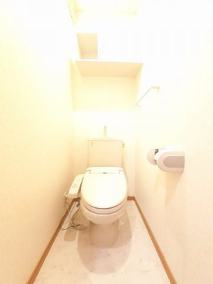 【トイレ】 | メゾン　ド　ロベリア | 落ち着いたトイレです