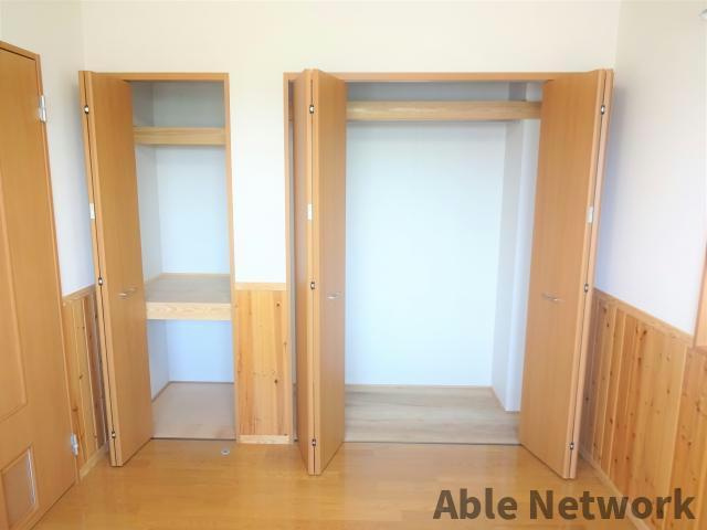 スプリームつつい.Ⅱの収納|各部屋収納付き