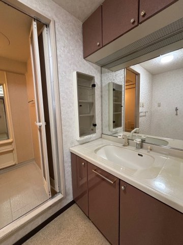 シャトレ愛松稲沢Ⅴの独立洗面台|洗面室