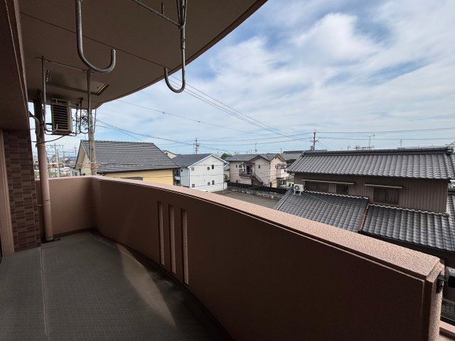 シャトレ愛松稲沢Ⅴのバルコニー