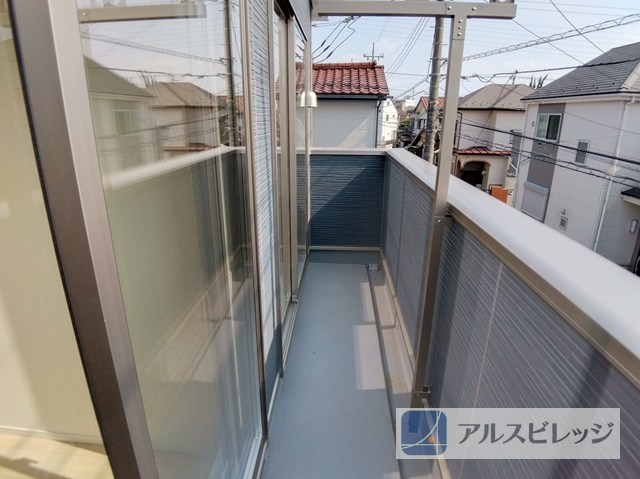 新築/新座市片山２丁目のバルコニー|バルコニー付きです