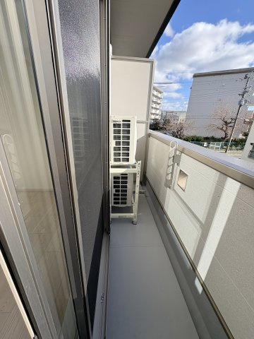 MAKANI長岡京のバルコニー