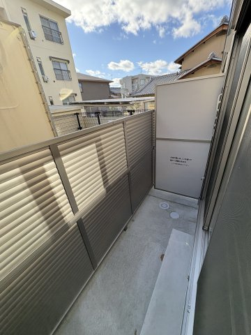 MAKANI長岡京のバルコニー