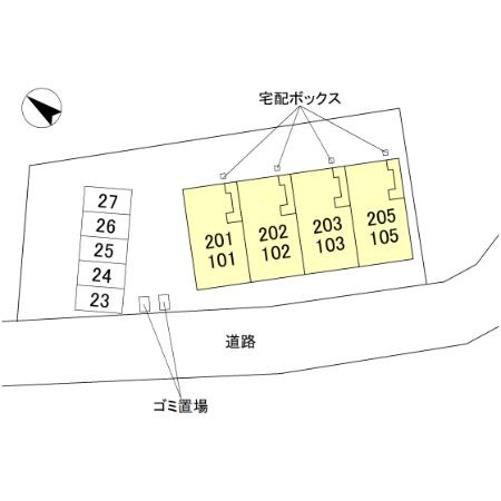 【区画図】 | CLASSEUM桶川泉　Ⅲ