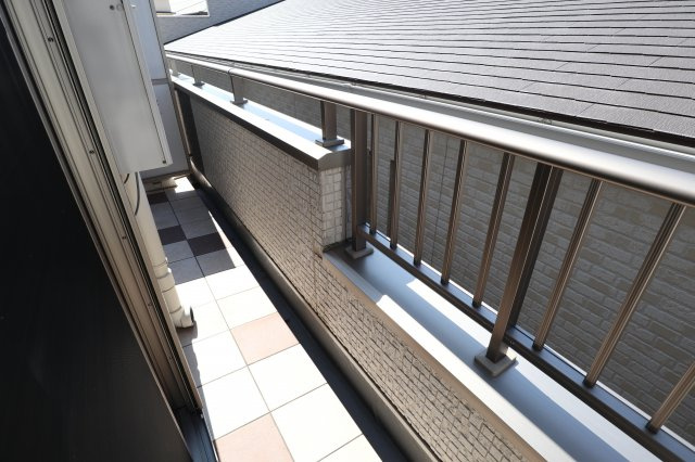 Riso＋miraieジェームス山EASTのバルコニー