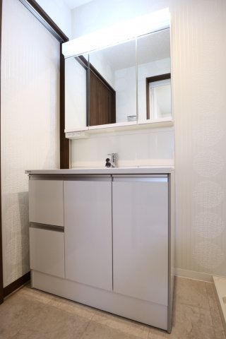 Riso＋miraieジェームス山EASTの洗面所