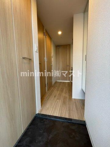 スワンズシティ大阪エスクレアの玄関