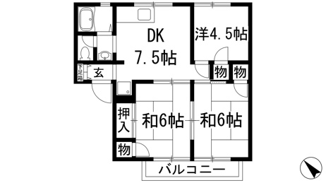 【間取り】