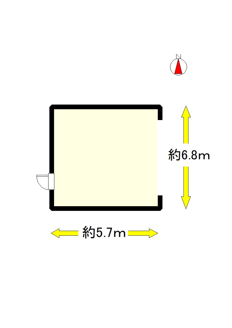 テナント　たかはしの間取り