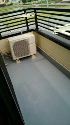 【バルコニー】 | クレストール森松Ⅱ | 陽当たり良好なバルコニーです