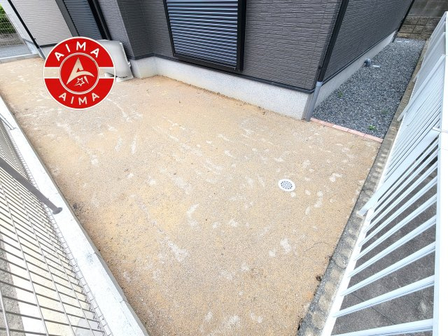 糟屋郡宇美町四王寺坂2丁目第1-1棟（1号棟）の庭|お庭で自由な時間を過ごせます。
