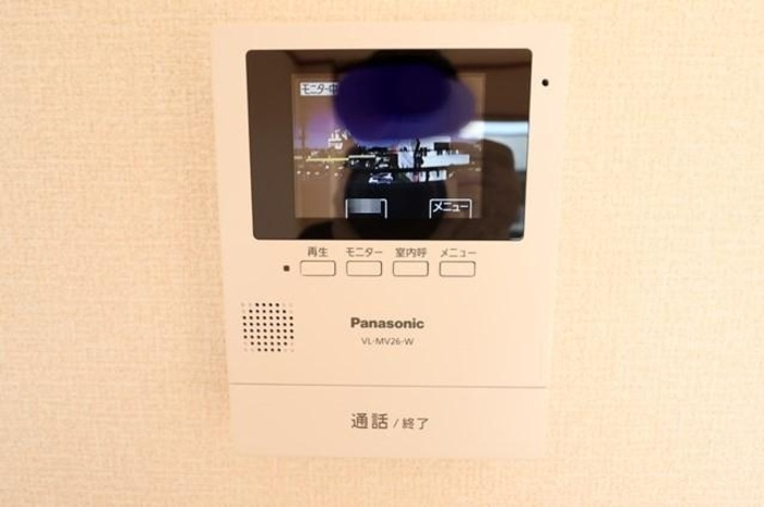 アーバンヒルズかしまIのセキュリティ|モニター付インターホン