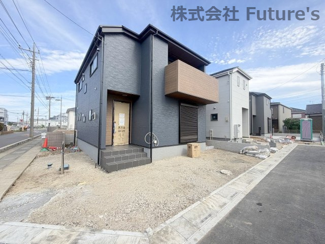 三郷市彦糸1丁目　新築戸建　全6棟　3号棟の外観|現地の写真になります。