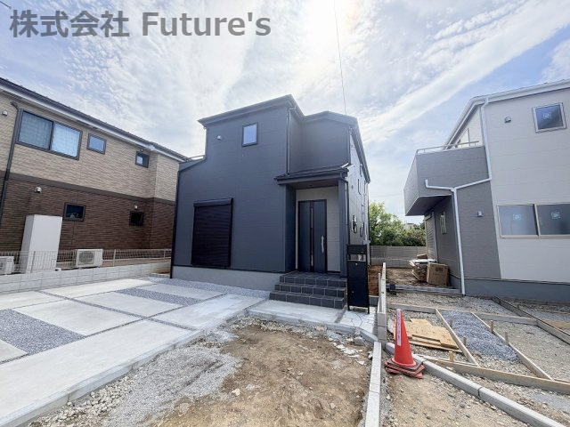 三郷市彦糸1丁目　新築戸建　全6棟　3号棟の外観|現地の写真になります。