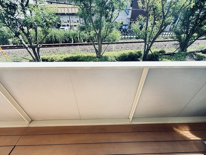 パナックスⅡのバルコニー