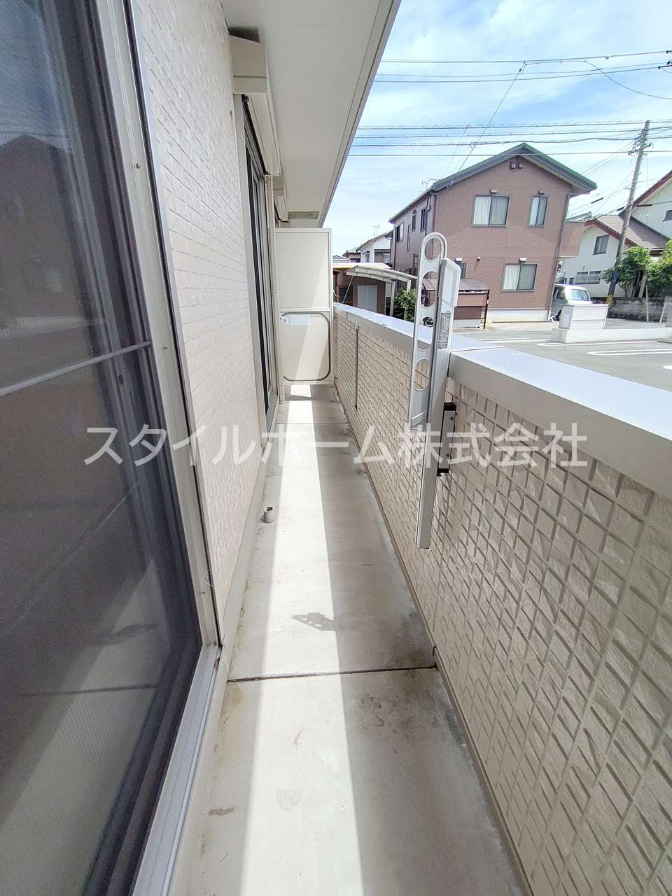 レジデンス芦原B棟のバルコニー|別部屋写真です。