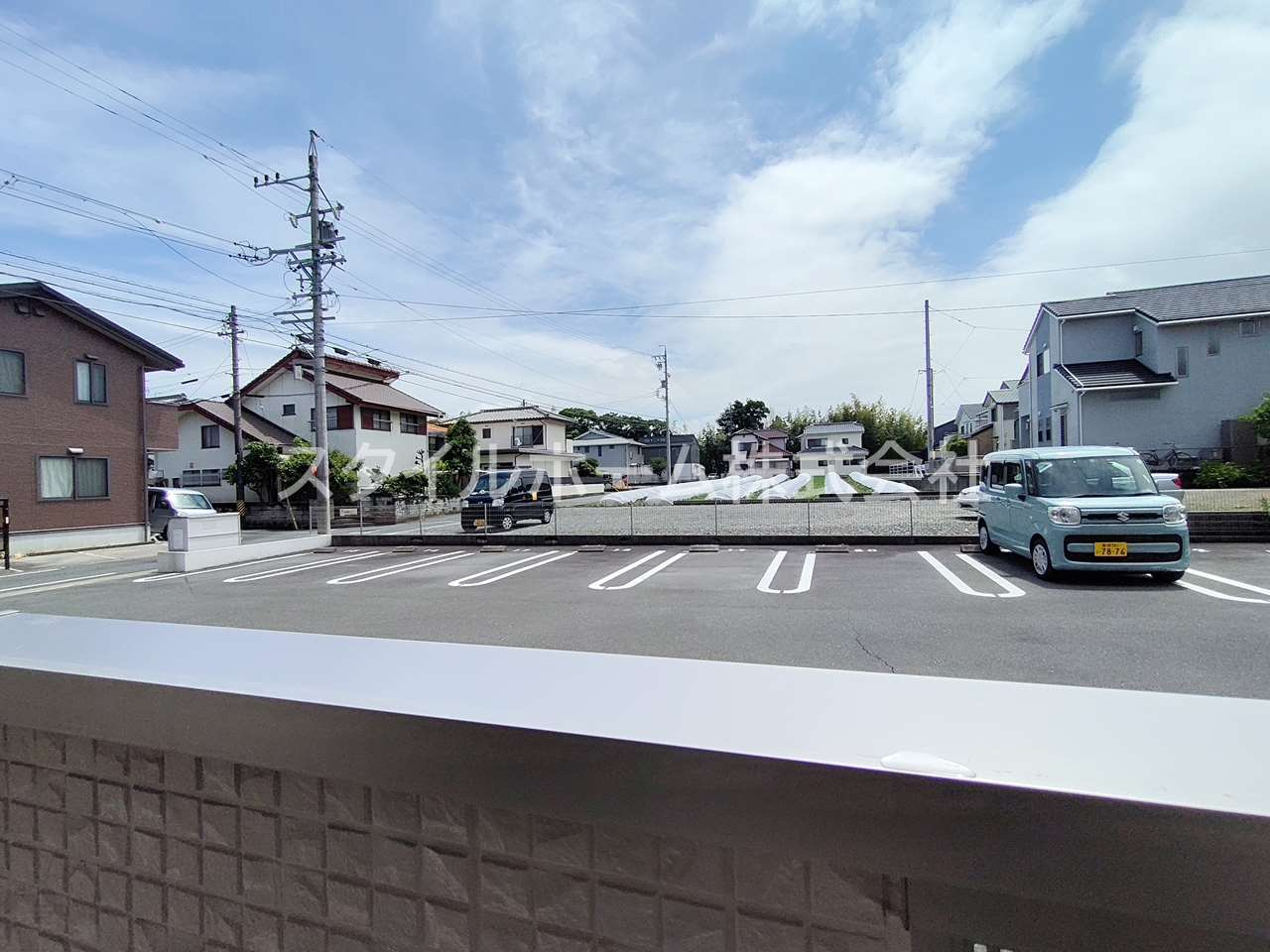 レジデンス芦原B棟の展望|別部屋写真です。