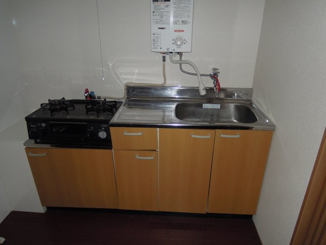 大江アパートのキッチン
