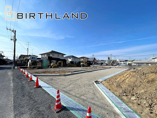【建築条件なし売地】　郡山市大槻町林ノ東　開成小・第一中