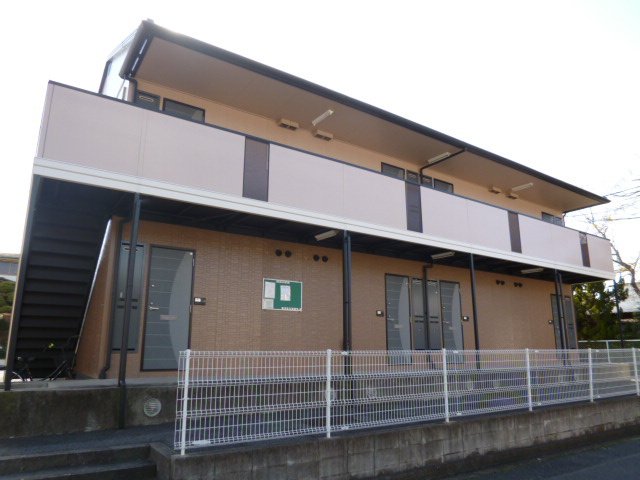 倉敷市児島下の町９丁目のアパートの外観