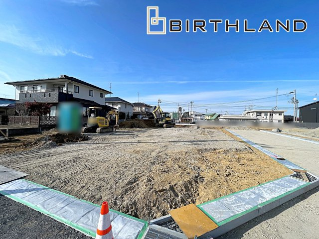 【建築条件なし売地】　郡山市大槻町林ノ東　開成小・第一中の外観