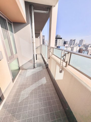 プラウドタワー名古屋栄のバルコニー