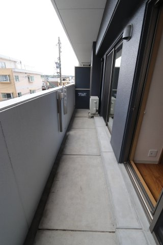 グレース弥富通のバルコニー