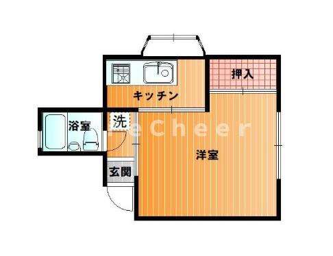 【間取り】 | コーポ森田