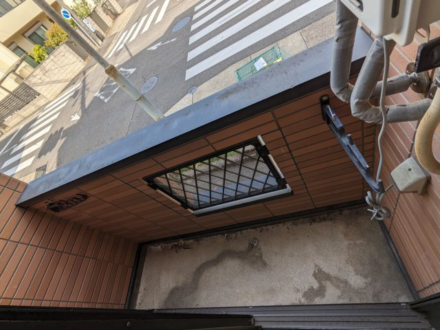 シェーネスハイム黒門のバルコニー