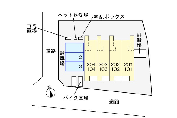 【区画図】 | タウンハウス