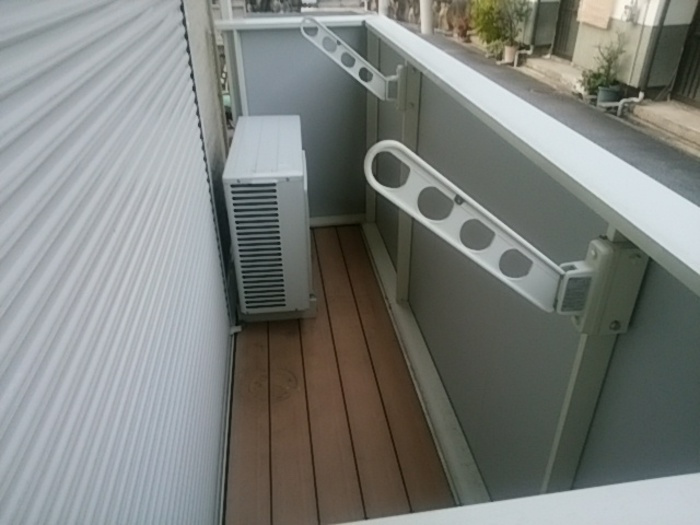 フォレストフィールドのバルコニー