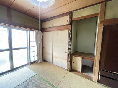 【和室】 | 岡谷市川岸東4丁目 中古住宅⑤ | 1階北側 和室 6帖