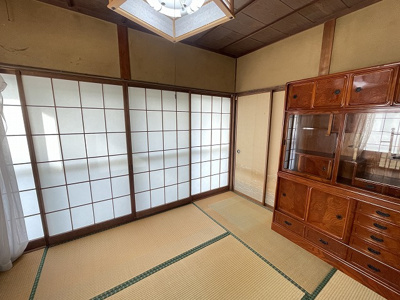 【和室】 | 岡谷市川岸東4丁目 中古住宅⑤ | 1階北側 和室 6帖