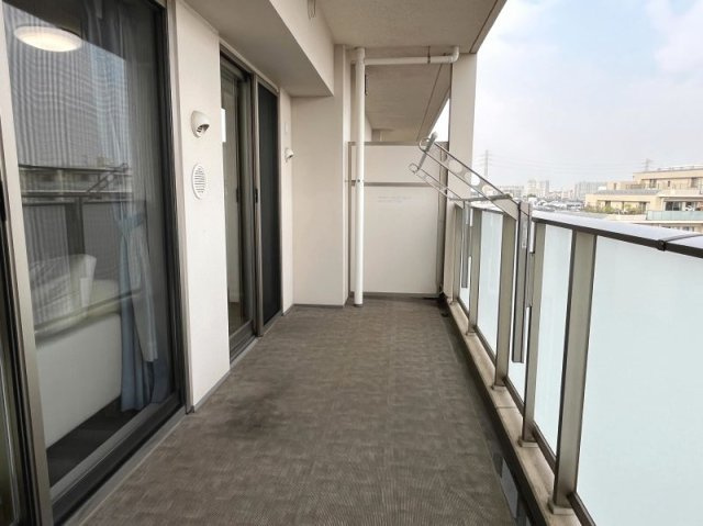 プラネスーペリア松戸秋山ウエストのバルコニー