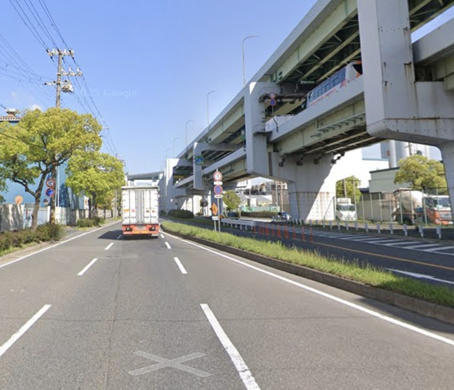住吉浜町倉庫の周辺
