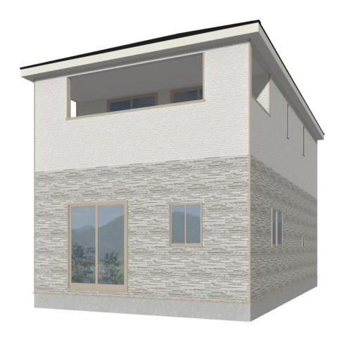 本庄市児玉町金屋第７　の完成予想図|１号棟完成予想図