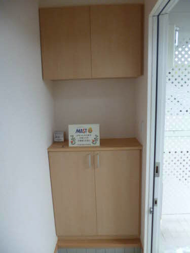 サンリッチ Ｇ棟 ＊＊の玄関